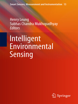 cover image of Intelligent Environmental Sensing